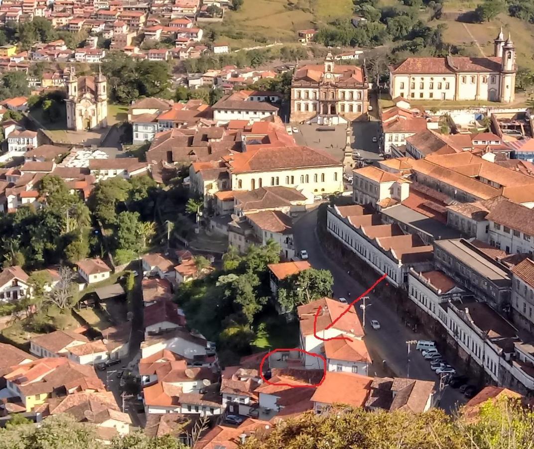 Quarto Individual Em Hospedaria No Centro Ouro Preto  Exterior foto